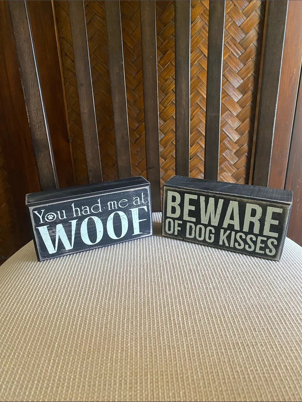 Primitives by Kathy - 2 signs (re-home) NEW
